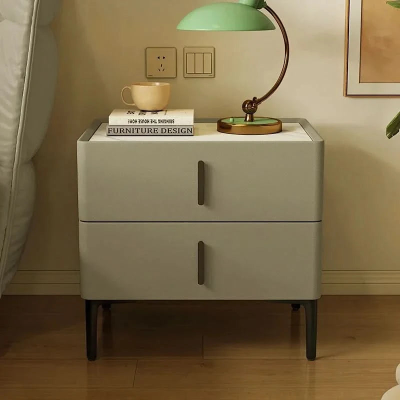 Bedside Storage Nightstand Minimalist Nordic Wood Bedroom Nordic NightstandsLuxury Nordic Mesitas De Noche Home Furniture