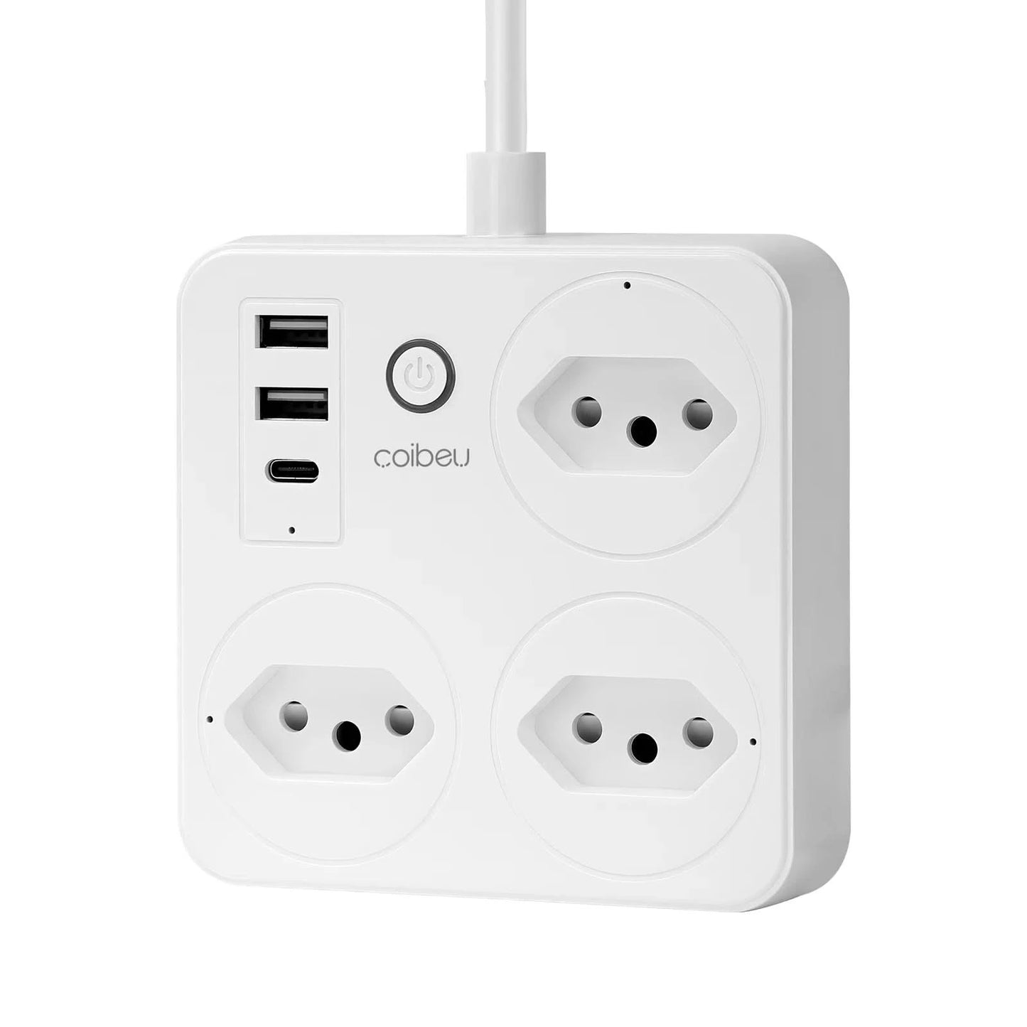 Smart Switch mit Steckdose, brasilianischer Netzfilter, Smart Plug, USB-Steckdose, Smart Switch, Smart Socket