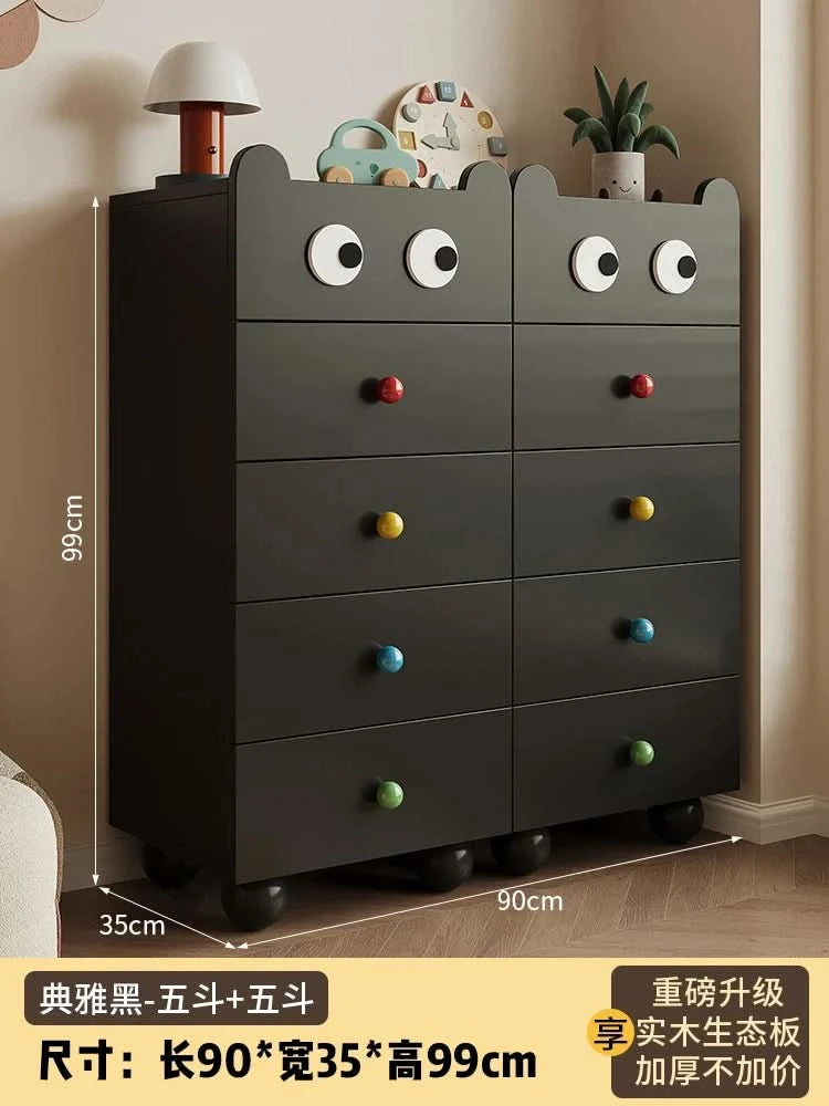 solid wood chest bedside chest bedroom bedside table living room locker sofa side cabinet storage cabinet