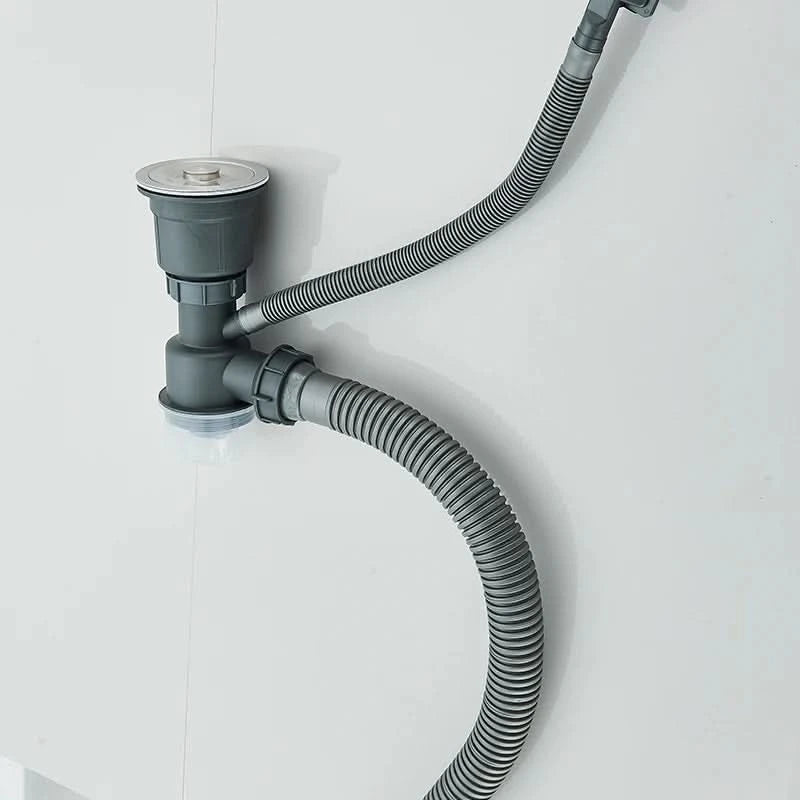 304 Stainless Steel Waterfall Kitchen Sink Sink Large Single basin With Large Single Slot Sink Above Counter With Cup Disher