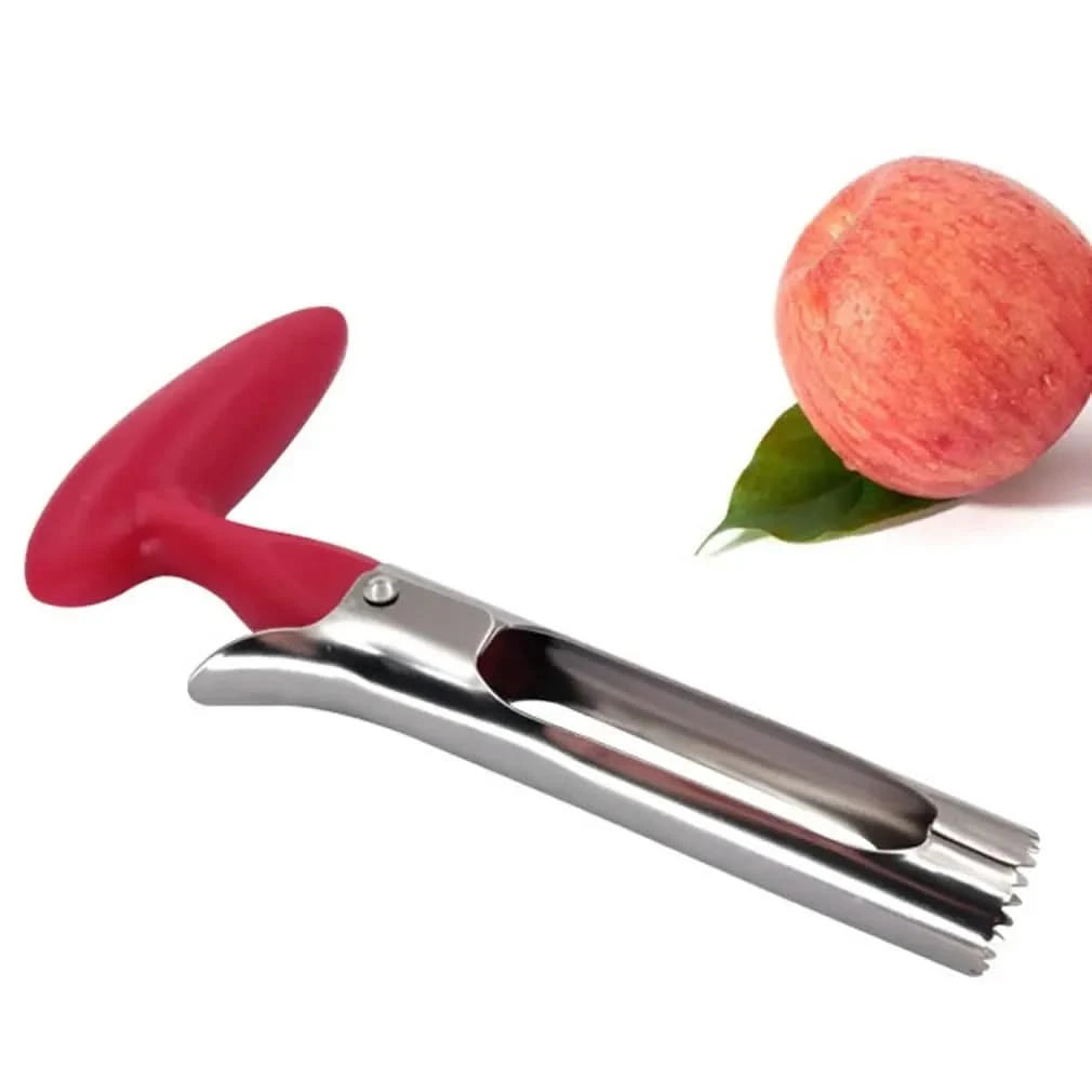 Stainless Steel Apple Corer Fruit Seed Core Remover Pear Apple Corer Seeder Slicer Knife Kitchen Gadgets Vegetable Tools