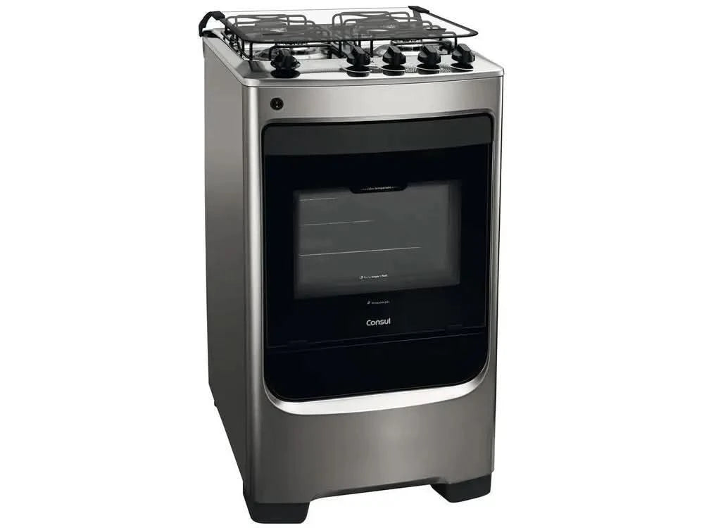 4 Stove Bocas Consul Inox CFO4NARUNA - Bivolt
