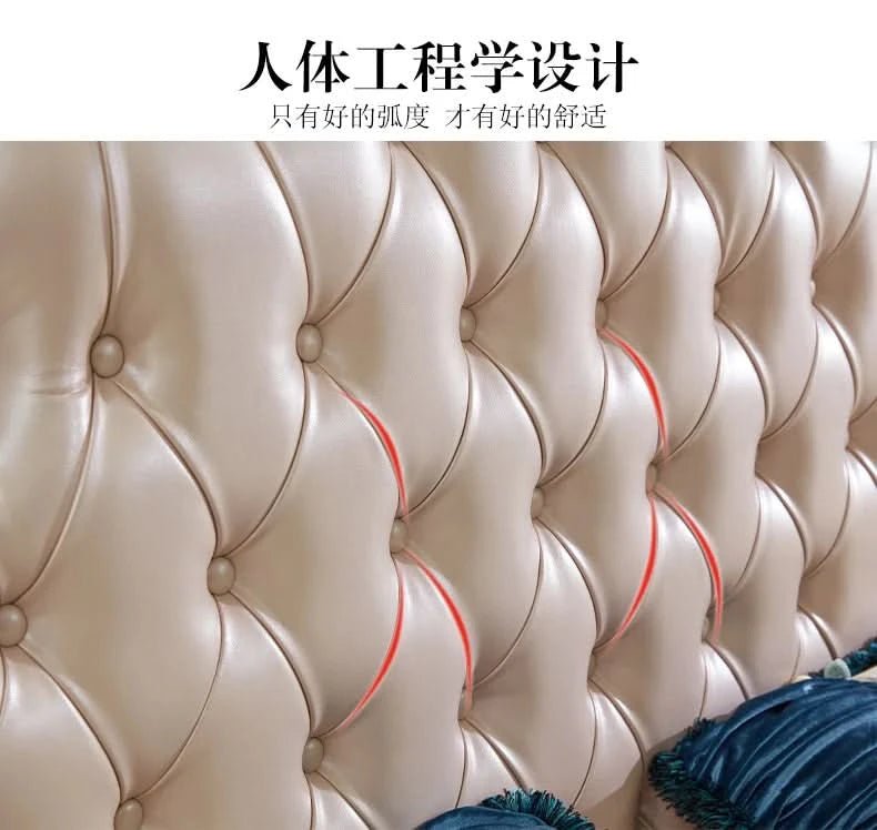Wedding Unique Bed Designer High Quality Safe Organizer Fashionable Bed Aesthetics Confortable Twin Muebles Bedroom Furniture
