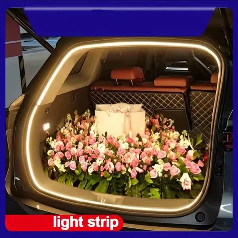 Bewegungssensor LED-Kofferraumlichtleiste – Einfache Installation, Ambiente-Innenbeleuchtung