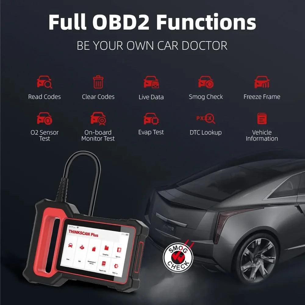 THINKCAR THINKSCAN Plus S7/S4/S6 OBD2 Diagnostic Tool Auto Code Reader OBD 2 Automotive Scanner Lifetime Free Update
