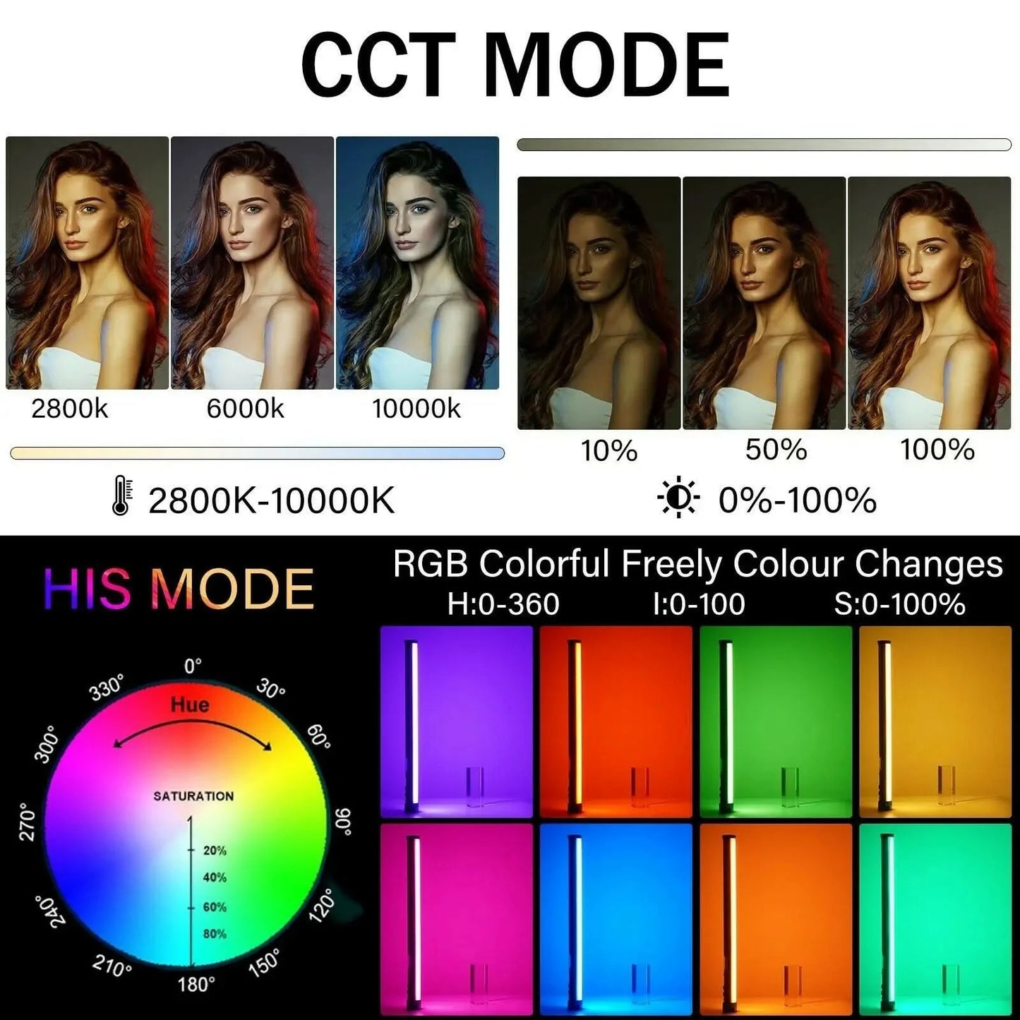 【DO BRASIL】Sokani X25 RGB LED Video Light Handheld Tube Wand Stick  CTT Photography Lighting 3000mAh APP for YouTube Tiktok