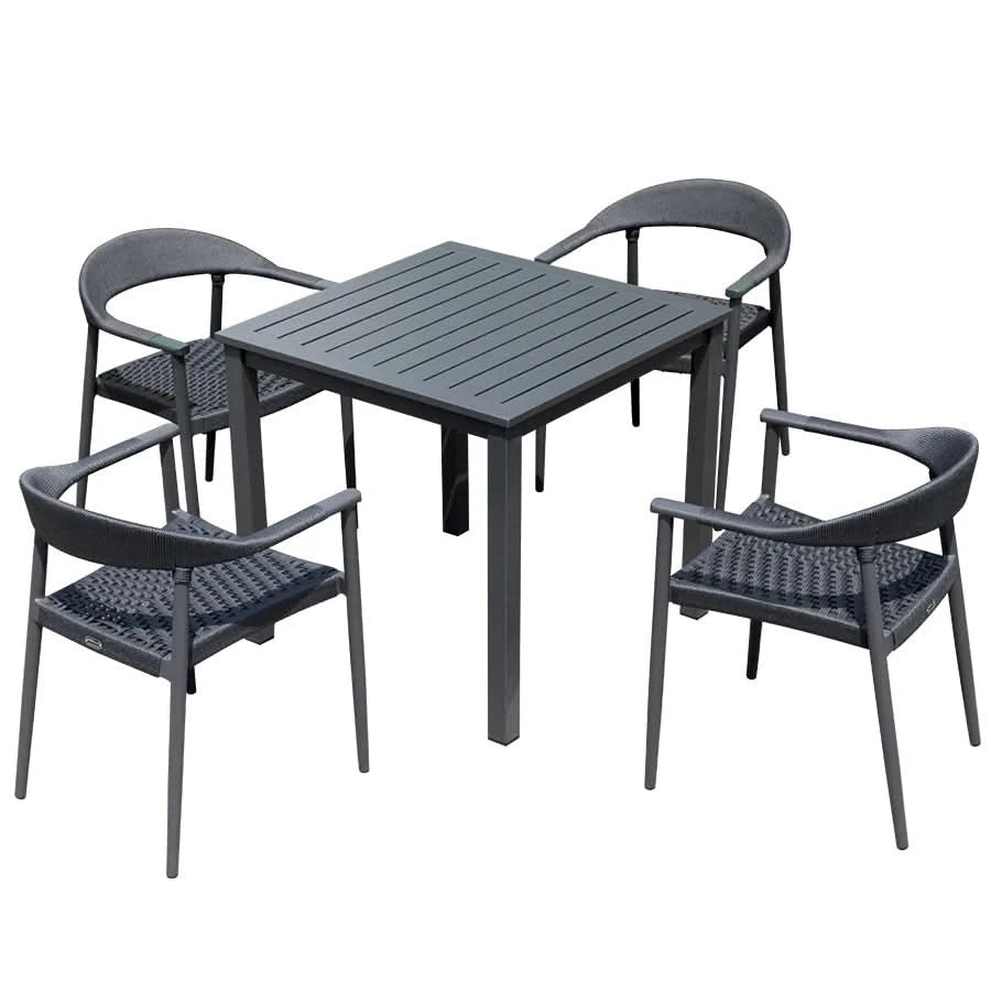 KT High End  Garden Furniture Set Outdoor Table Sets for Hotel Restaurant Garden