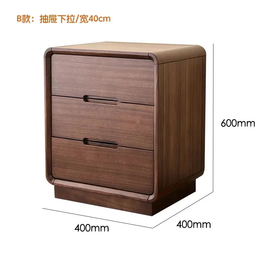 European Retro Nightstands Organizer Drawer Trendy Bedroom Hidden Storage Nightstands Bedsides Classic Mesa De Noche Furniture
