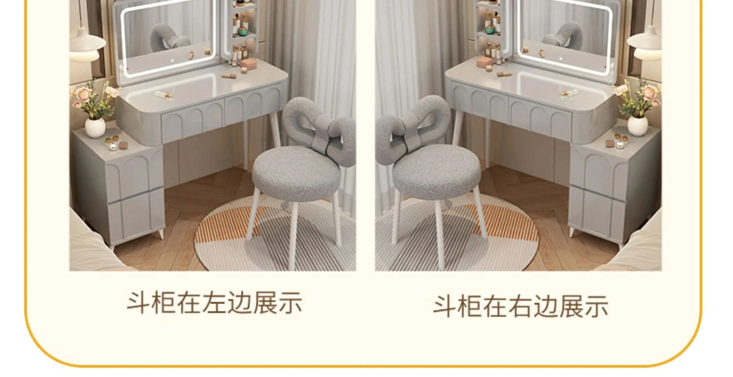 White Home Dressing Table Wood Cute Comfortable Luxury Dressing Table Minimalist Modern Muebles De Dormitorio Room Furnitures
