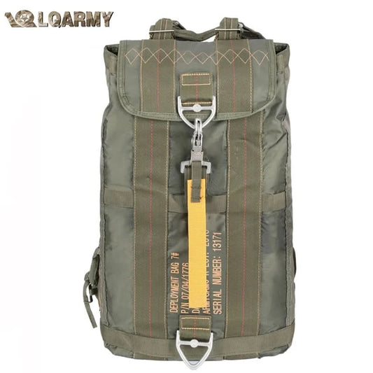 LQARMY Robuster Allzweckrucksack Leichte Umhängetasche Fallschirmtasche für Outdoor-Jagdausflüge, Wanderungen, Schule, Abenteuer
