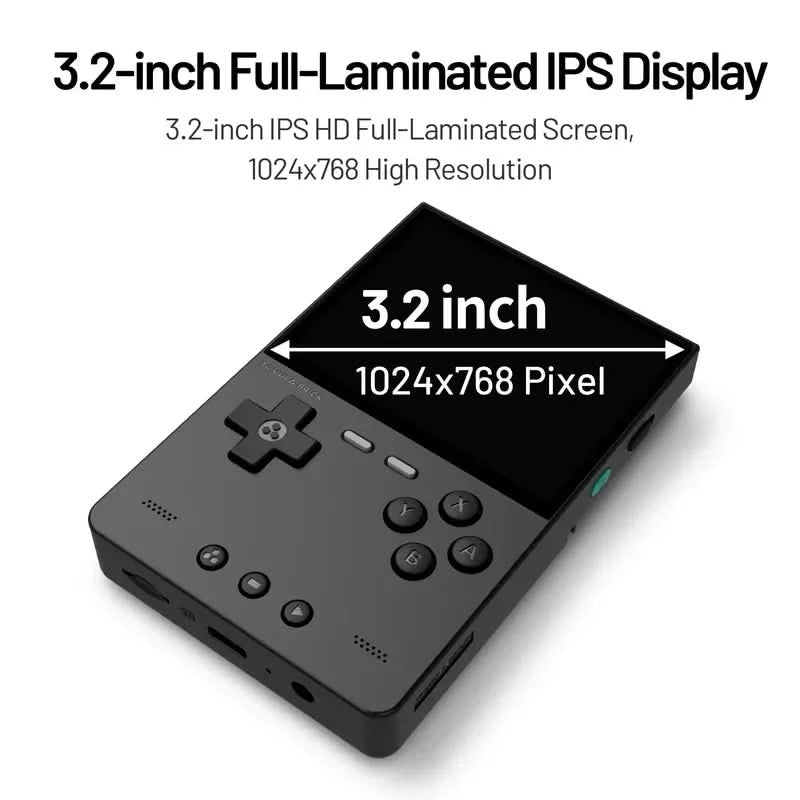 TRIMUI BRICK Handheld Game Console Portable Retro Video Player Game Console Linux System 3000mAh Long-life Battery LED Boy Gifts