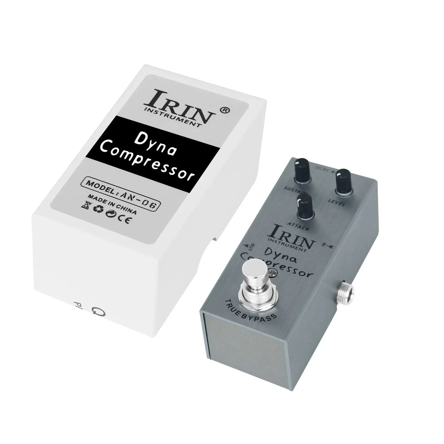 IRIN Electric Guitar Effect Pedal AN-06 Dyna Compressor Pedal True Bypass Sustain Level Attack Effect Guitar  Accessories&Parts