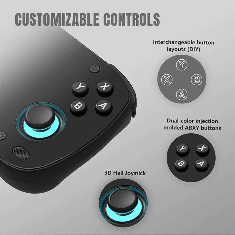Retroid Pocket Flip 2 RP Flip 2 Retro Handheld Game Console Video Game Console 5.5''AMOLED Touch Screen PSP PS2 SD865 Android13
