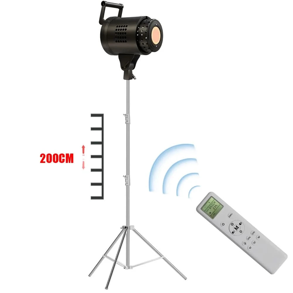 135W Fotografie LED Videoleuchte Tageslichtausgeglichene Sonnenlampe für Portraitblitz Studiozubehör Youtube Live