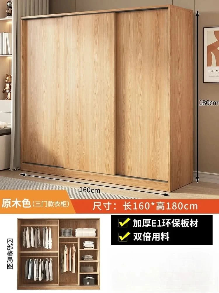 ZEco White Design Wardrobes Organizer Sliding New Bedroom Closet Wardrobe Cabinets Storage Shelf Armoires De Chambre FurnitureZ