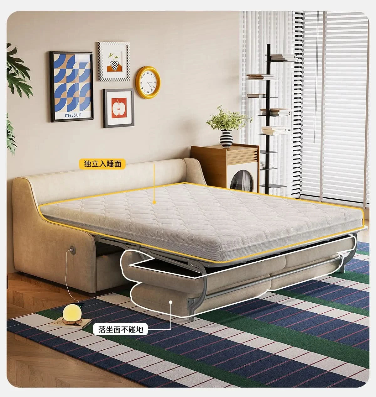 Apartment Multifunctional Living Room Sofa Comfortable Adults Sleeper Cushion Sofa Cinema Relax Meubles De Salon Home Furniture
