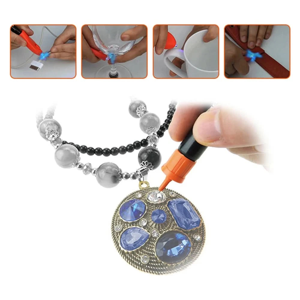 UV Glue Super Bonding Welding Glue Kit UV Curing Glue 5 Seconds Fix Adhesives Sealer Adhesive Bonding & Welding Glue Kit