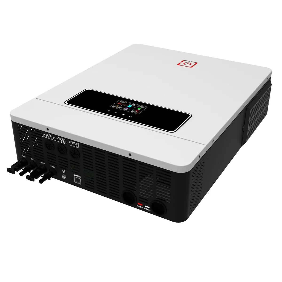 Y&H 10.2KW/6.2KW Hybrid Solar Inverter On/off grid Inverter 48V 220V Pure Sine Wave Inverter MPPT 160A/120A Charge Controller