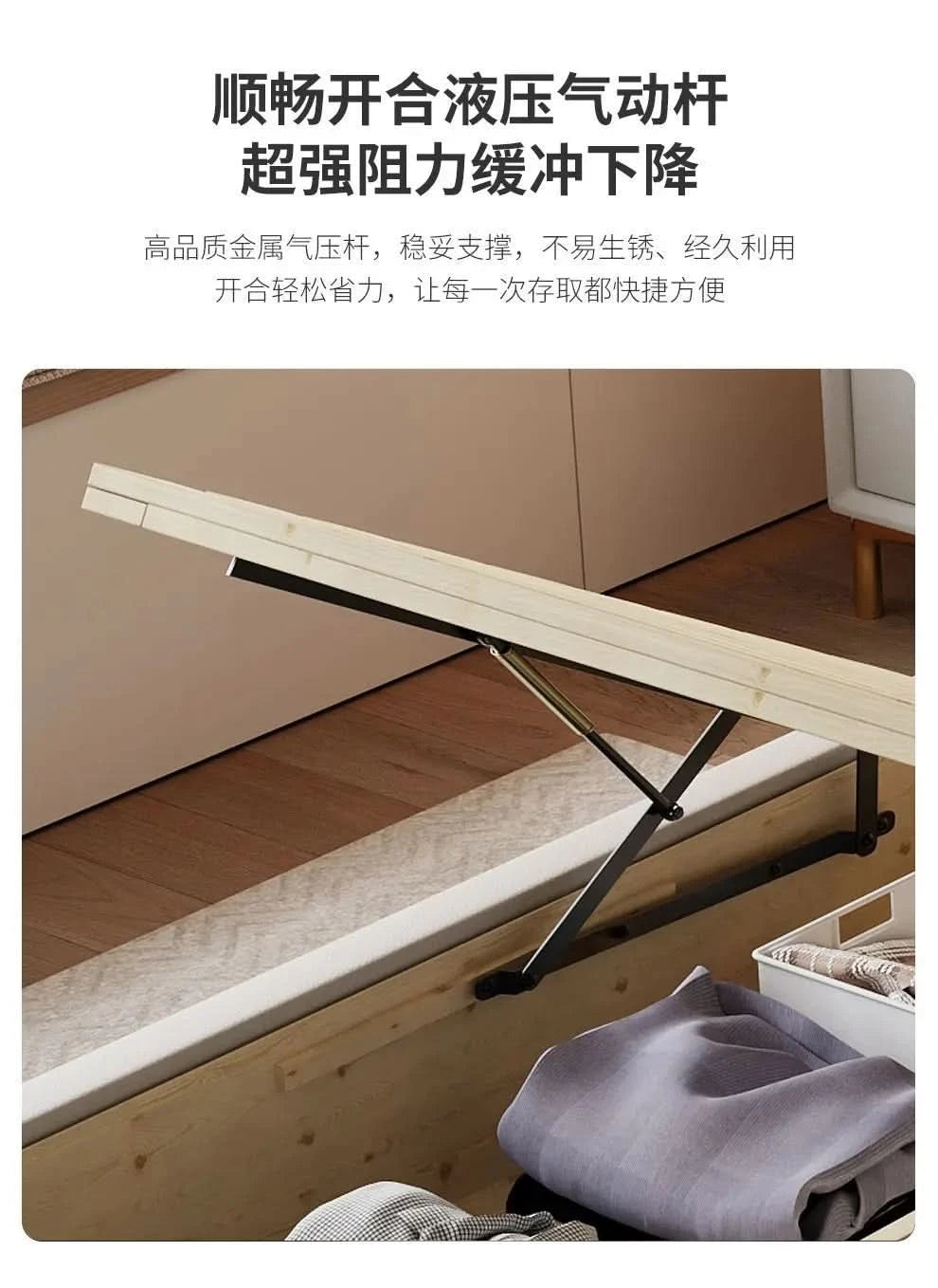 Bedsrooms Frame Beds Modern Headboard Storage Luxury Beds Multifunctional Unique Muebles Para El Hogar House Accessories