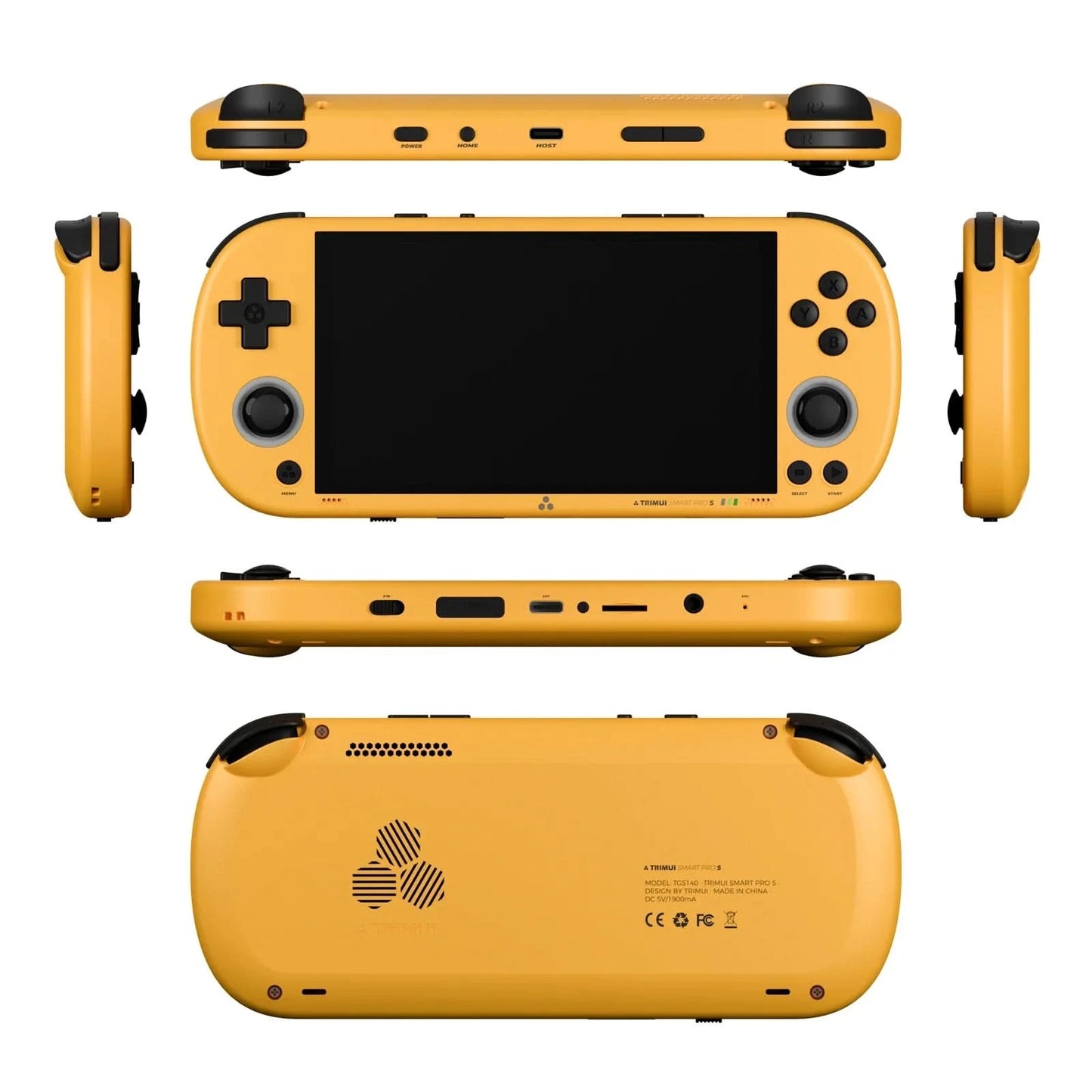 Trimui Smart Pro S Retro Handheld Game Console 4.96'' IPS Screen Linux System Joystick RGB Lighting Video Game Smartpros Gifts