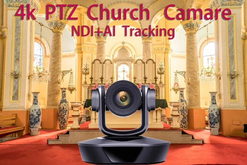 4K PTZ camera 10x 20x zoom HDMI,SDI,LAN,USB,NDI,POE,60FPS,30FPS Video conference camera Supporting church live broadcast