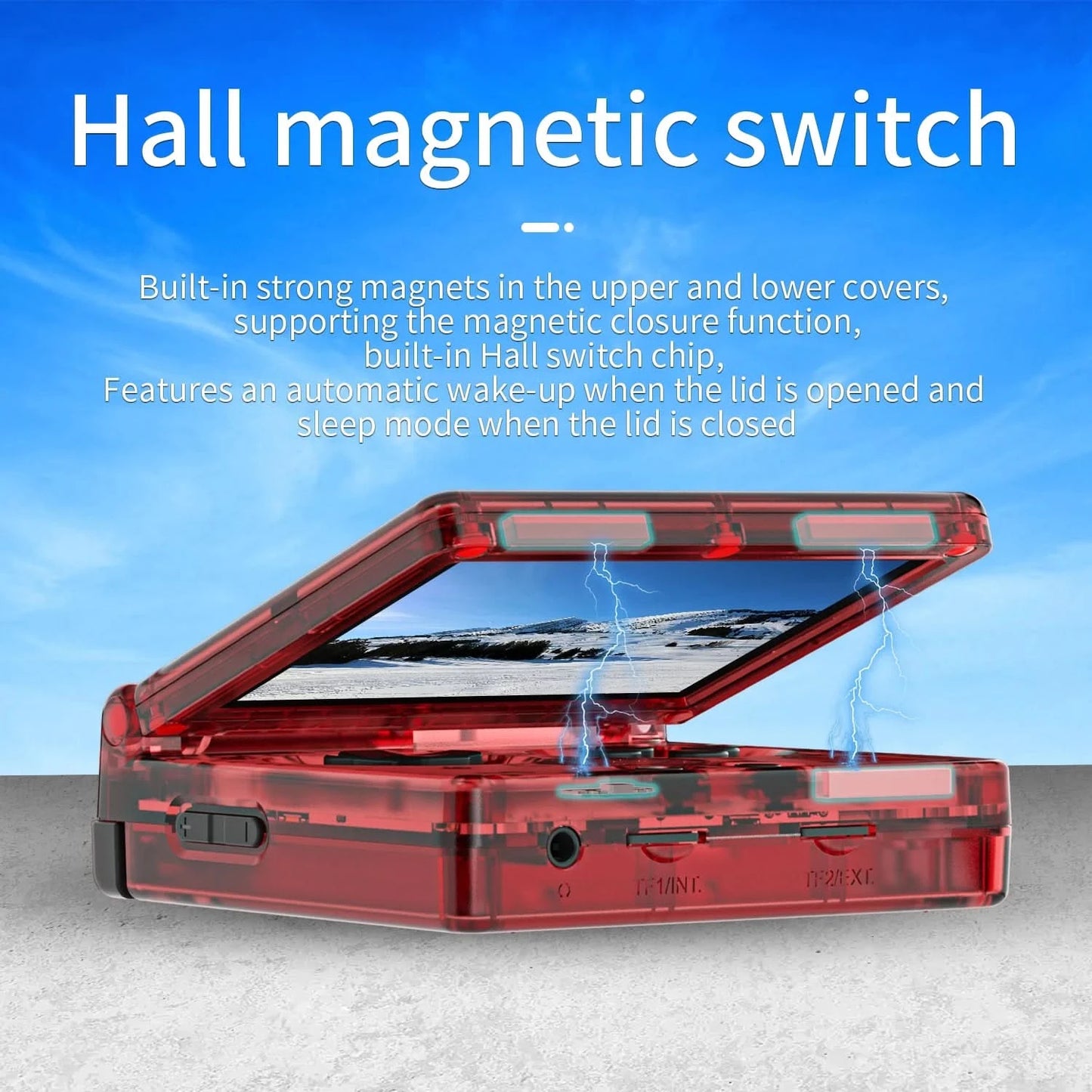 ANBERNIC RG35XXSP RG 35XXSP Fold Handheld Game Console Video Game Consoles 3.5Inch IPS Screen 3300mAh Linux System 256G PSP Game