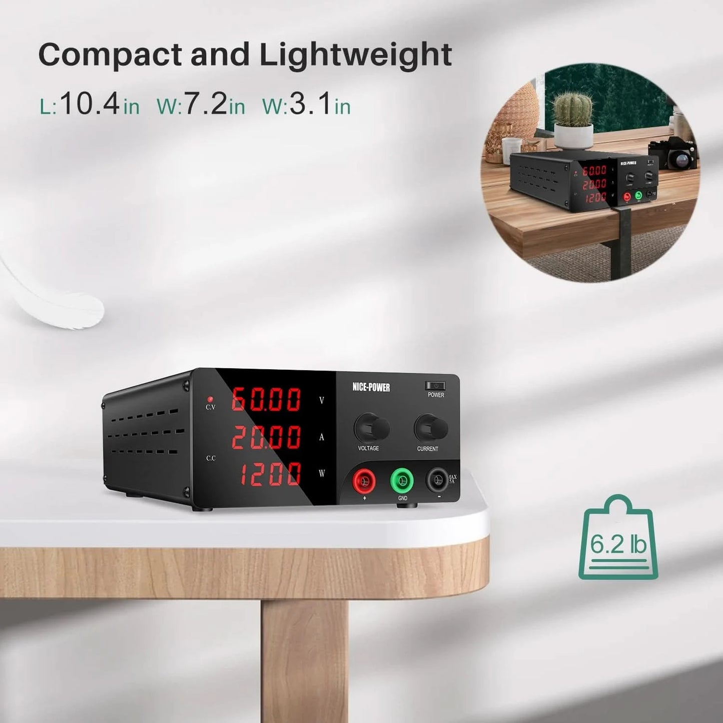 60V 20A Adjustable DC power supply 30V 30A Lab Bench Power Source Stabilized Power Supply Voltage Regulator High Power Source