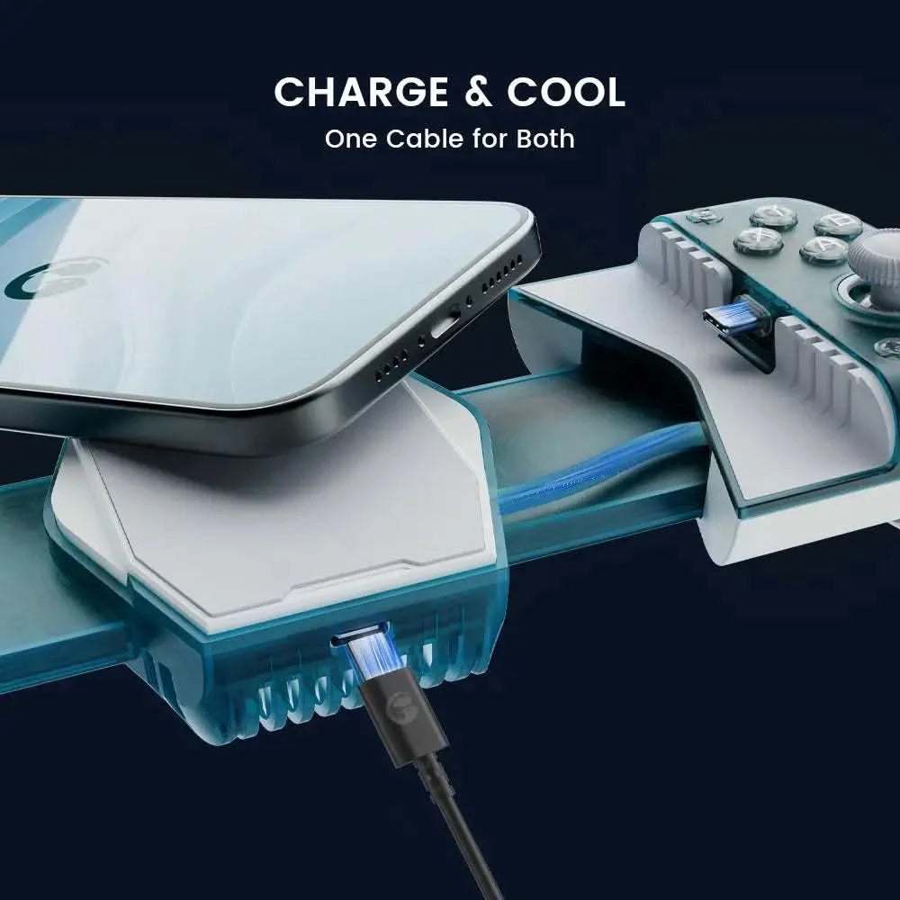 GameSir X3Pro Type-C Stretching Gaming Controllers With Cooler Hall Effect Dual Rumble Motors For Android Phones Custom Handle