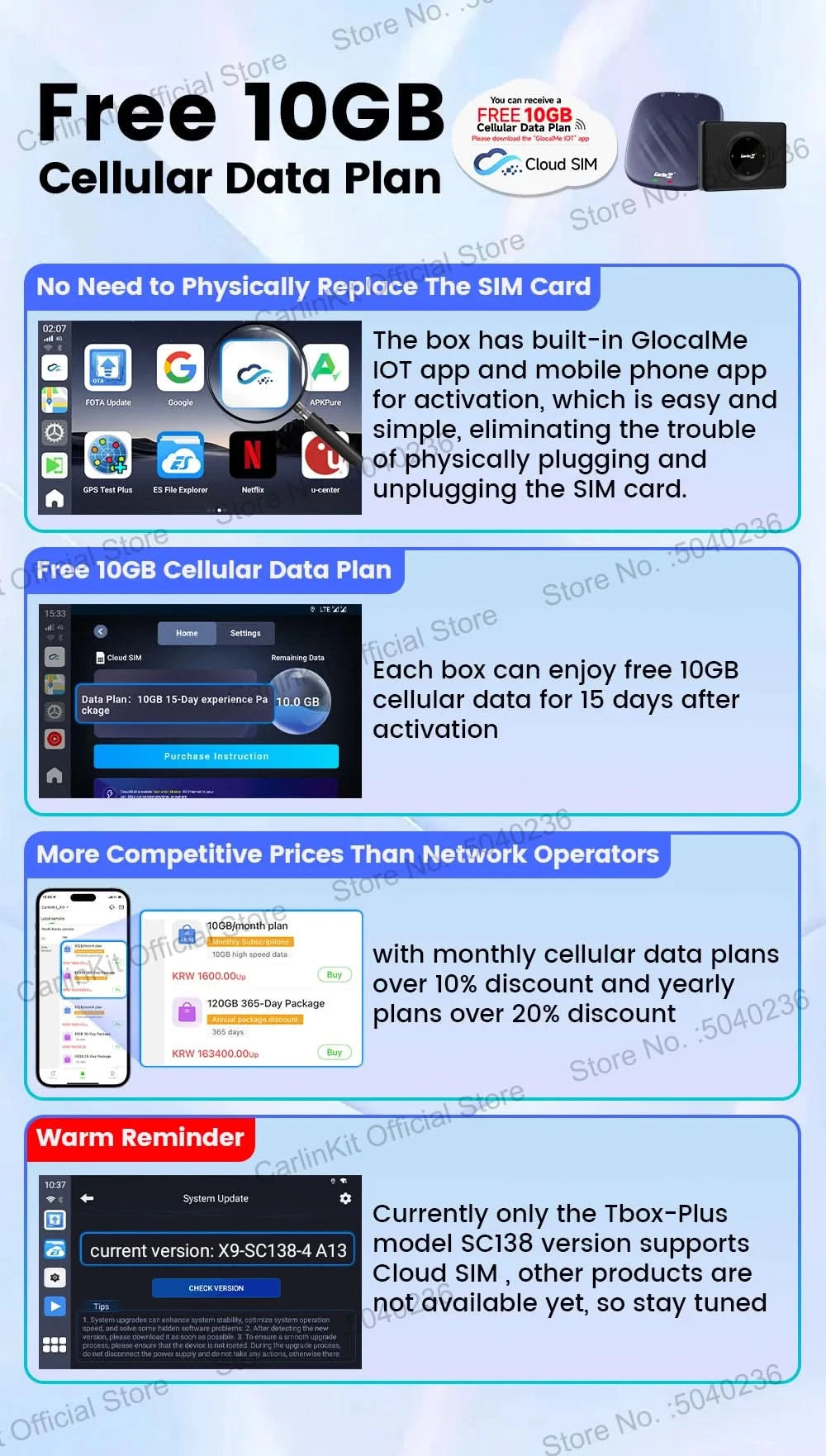 2026 NEW CarlinKit CarPlay Ai Box Qualcomm 8-Core Android 13 Wireless Carplay Android Auto Car Video TV Box WiFi SIM For Netflix