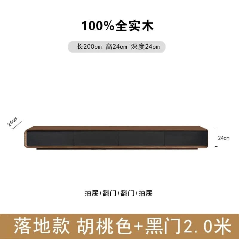 Wooden Long Tv Table Modern Design Nordic Accent Luxury Decoration Fashion Tv Stands Interior Archivadores Room Decorations