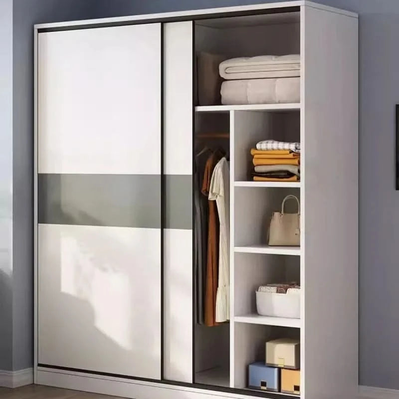 Bedroom Full Size Wardrobes Crafts Storage White Aesthetic Floor Small Wardrobe Dressers Sets Szafy Do Sypialni Home Furniture