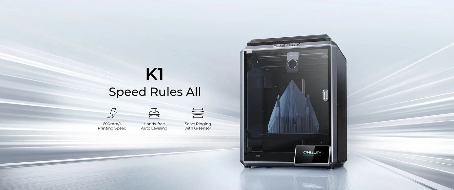 Creality k1/K1MAX /K1C 3D Printer Max. 32MM³/S Flow Hotend  Printing Speed 600MM /S Dual-gear Direct Drive Extruder