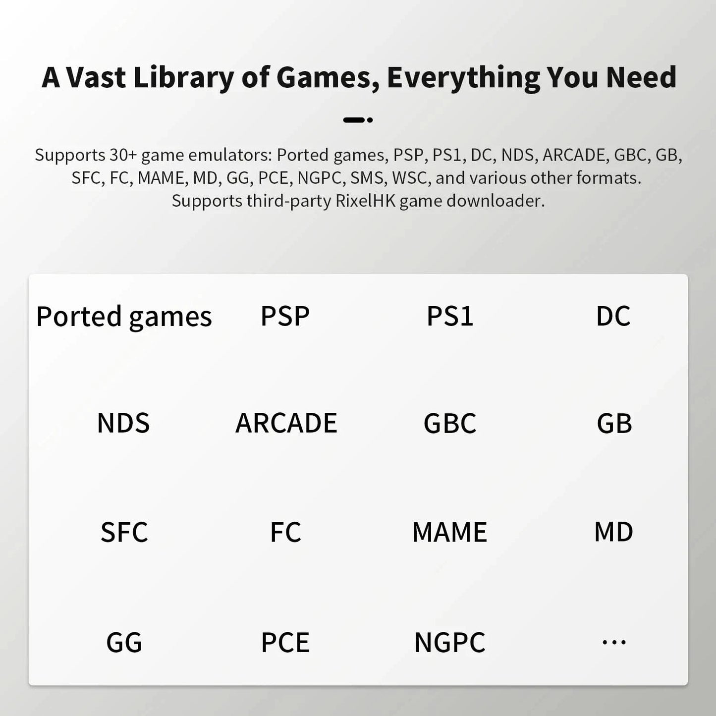 Anbernic RG34XXSP 3.4''IPS Screen Flip Handheld Console Linux System HDMI-compatible TV Output 256G PSP 300+ Games Pre-installed