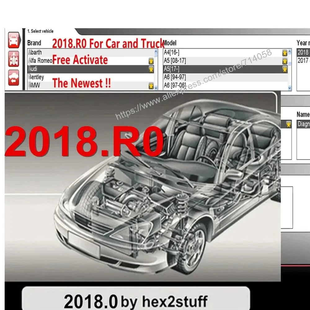 2020.23 VD DS150E CDP Bluetooth for Tnesf Delphis Orpdc Diagnostic Tools OBD2 Scanner+8 Car Cables+8 Truck Cables