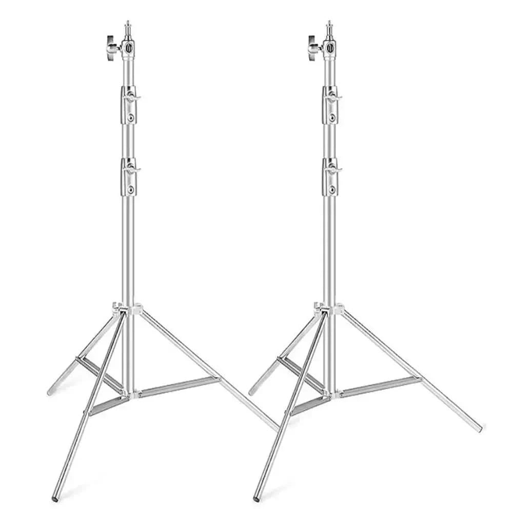 Super Stable Stainless Steel Big Tripod 2.8M Foldable Lighting Stand Tripod Photography For Fill Spot Light Softbox Photo Studio
