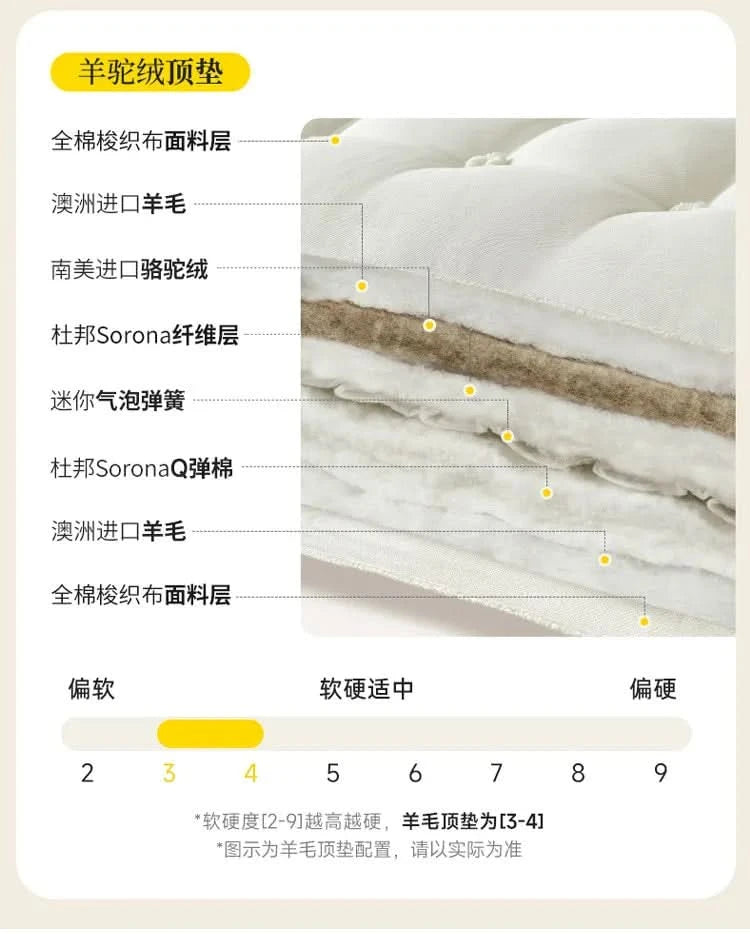 Adults Lounge Mattresses Full Size Relaxing Sleeping Comfortable Mattresses Minimalist Couple Colchones Matrimoniales Furniture