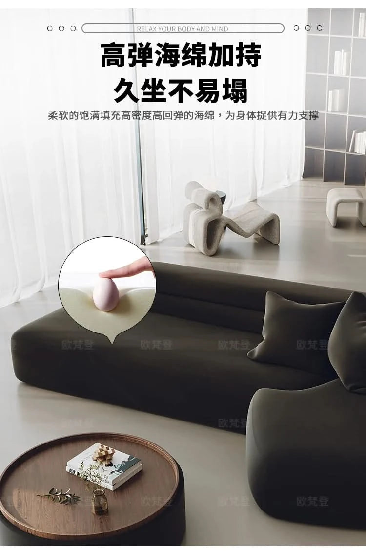 Lounge Modern Living Room Sofas Children Curved Outdoor Gaming Sofas Luxury Designer Hallway Office Wood Divano Home Furniture