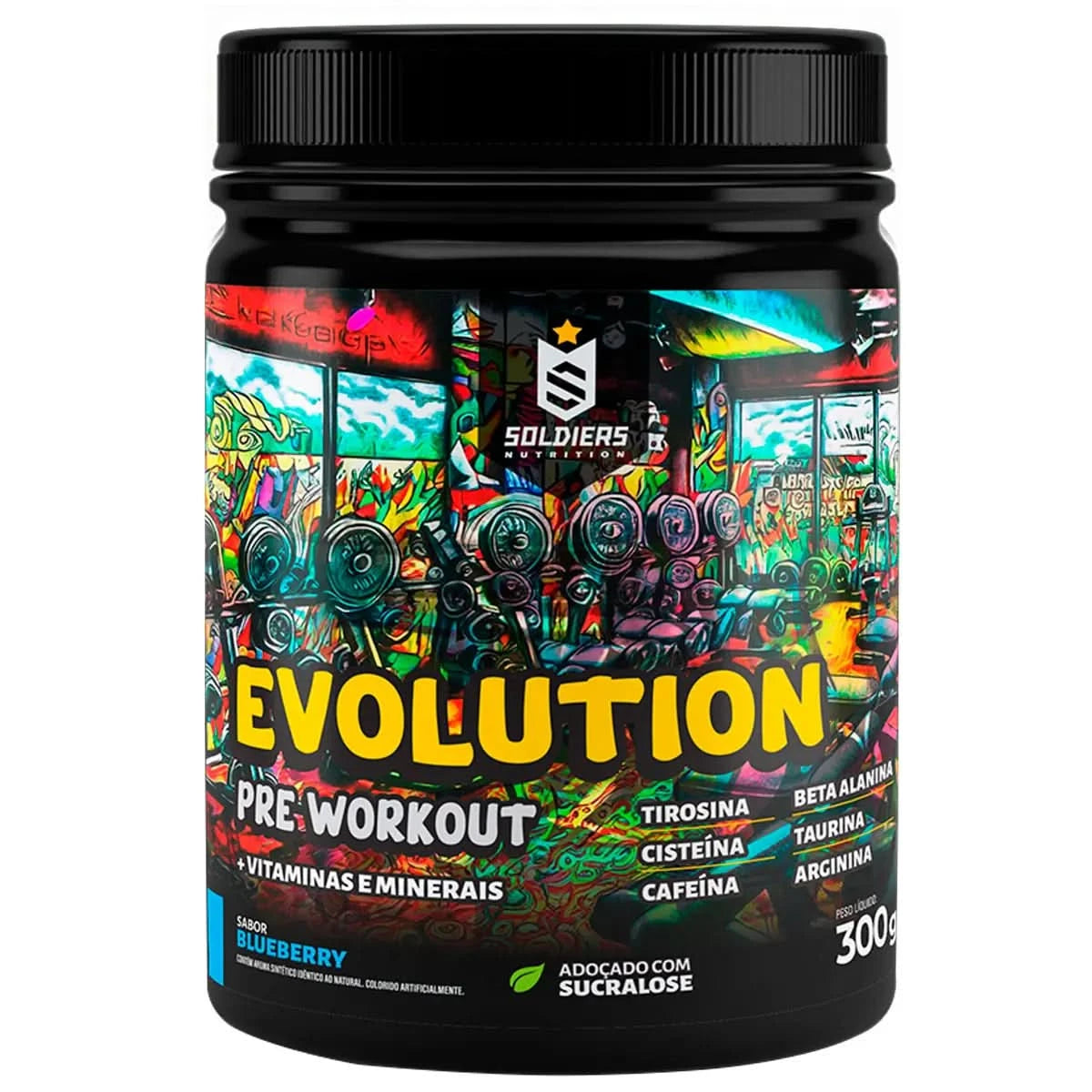 Pre-Workout Evolution 300g - Soldiers Nutrition