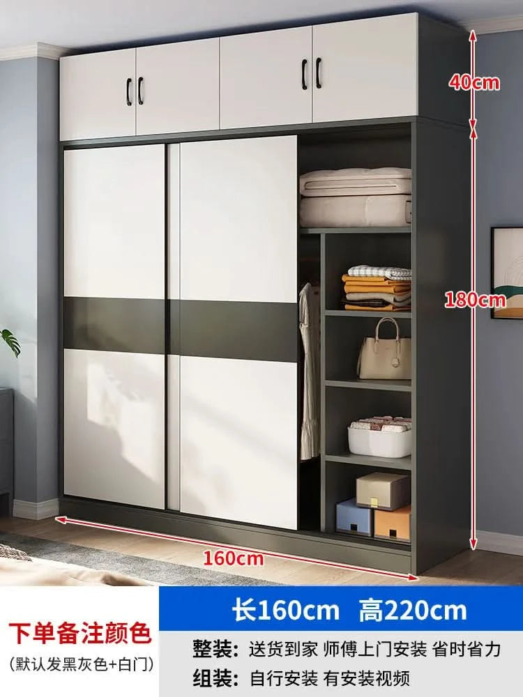 Bedroom Full Size Wardrobes Crafts Storage White Aesthetic Floor Small Wardrobe Dressers Sets Szafy Do Sypialni Home Furniture