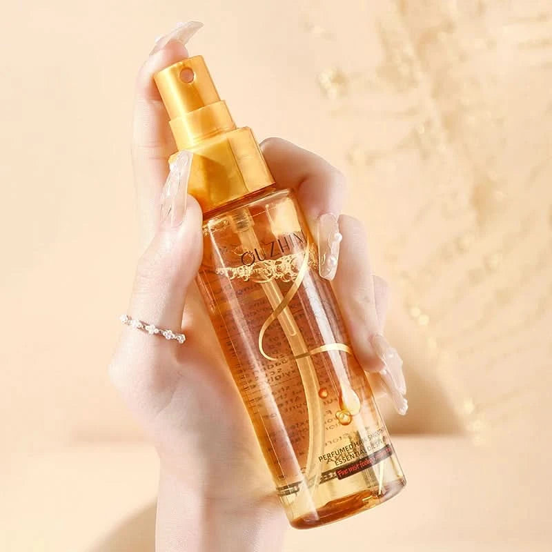 Hair Care Essential Oil Spray, Nourishing & Repair, Smooth Shiny Finish, Long-Lasting Fragrance, Easy Use for All Hair Types