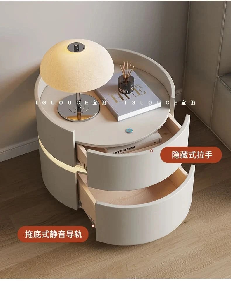 Nightstands Room Cool Stuff Bedroom Multifunction Bedside Table Chest Drawers Home Wood Nordic Cabinet Mesa Bedroom Furniture