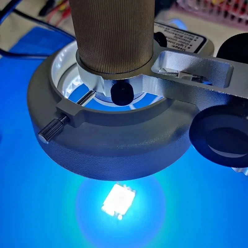 YIZHAN 4K UHD Electron Digital Microscope 1080P 60FPS Video Industrial Welding Camera 150X Lens Folding Stand for PCB Repair