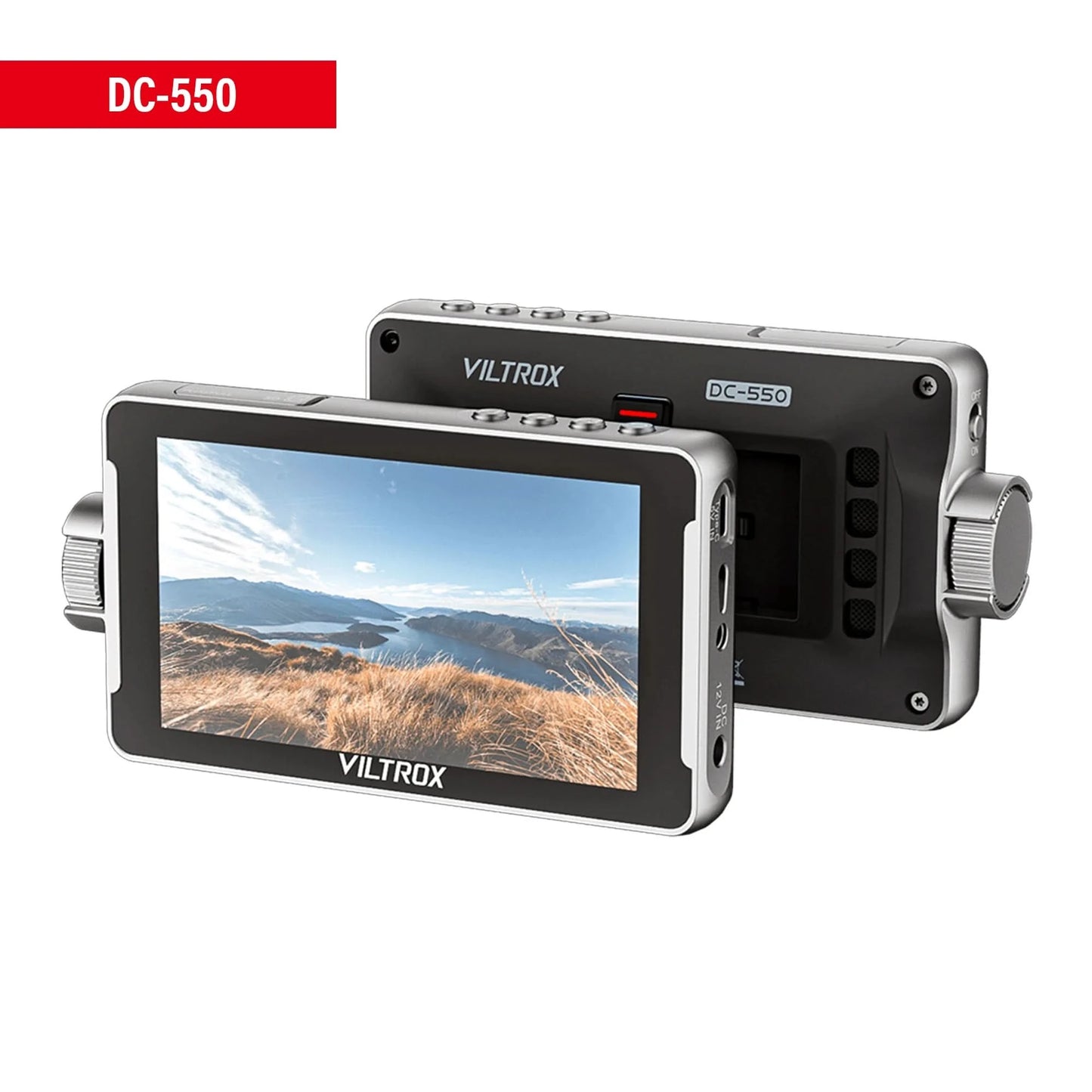 VILTROX DC-550 5.5 Inch Profissional Camera Studio Monitor 4K 30Hz HDMI Touch Screen Field 3D LUT Director Monitor 1920x1080