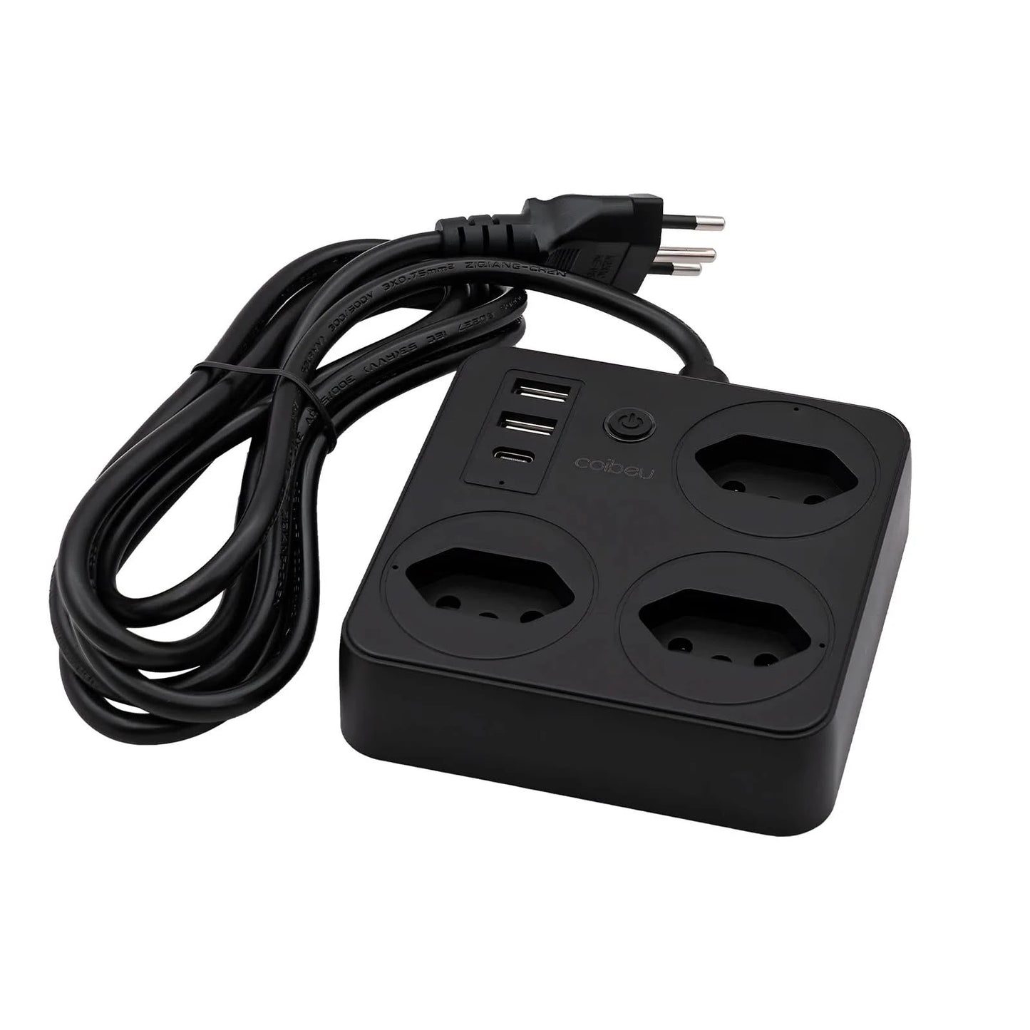 Smart Switch mit Steckdose, brasilianischer Netzfilter, Smart Plug, USB-Steckdose, Smart Switch, Smart Socket