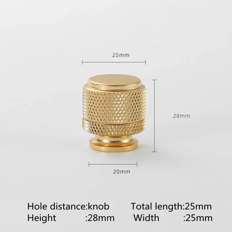 KK&FING Aluminium gerändelter Griff Möbel Gold Schrankknöpfe lange Griffe Küchenschrank Schubladenknöpfe Goldknöpfe und Griffe