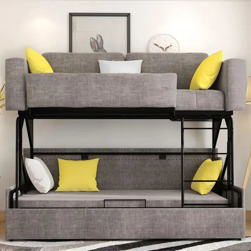 Folding Double Living Room Sofa Comfortable Adults Game Sleeper Sofa Apartment Multifunctional Divano Soggiorno Home Furniture
