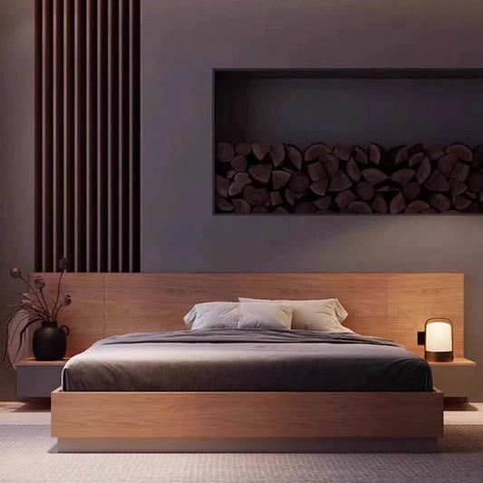 Unique European Double Bed Platform Elegant Pretty Solid Wood Luxury Bed Bases Bedroom Modern Camas Queen Size Furniture Home