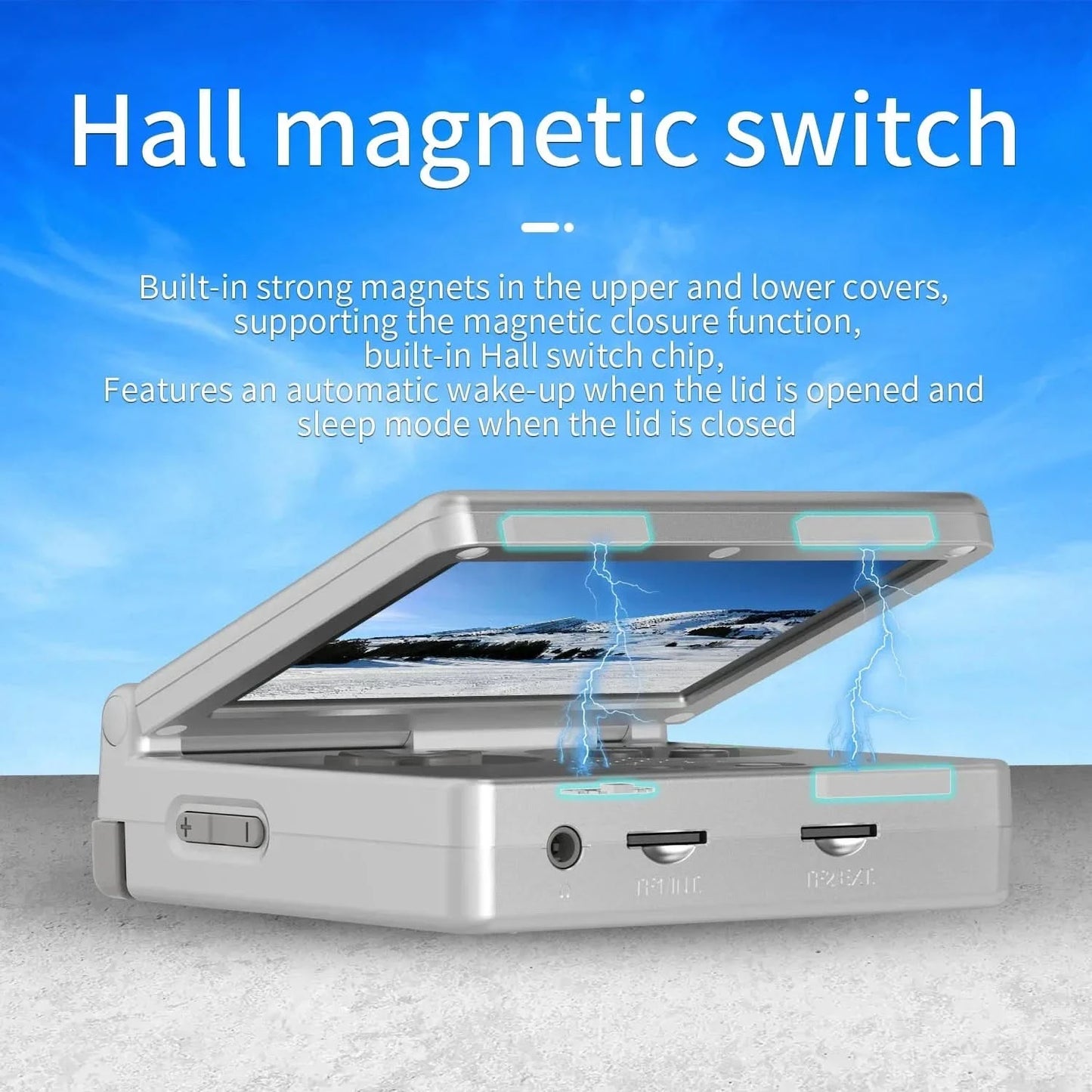 ANBERNIC RG35XXSP RG 35XXSP Fold Handheld Game Console Video Game Consoles 3.5Inch IPS Screen 3300mAh Linux System 256G PSP Game