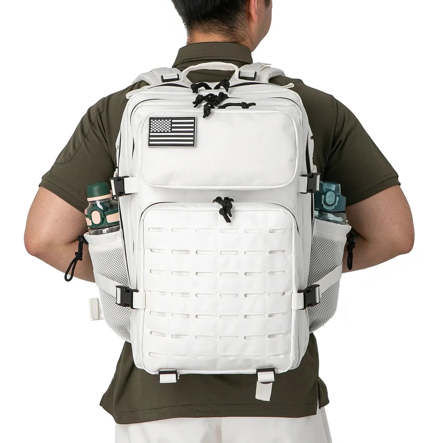 25L/45L Men's and Women's Tactical Backpacks , Outdoor Activities, Small School Backpacks with Water Bottle Holder