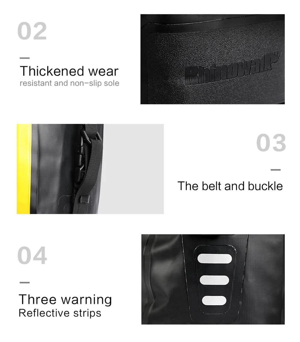 Rhinowalk Waterproof Bike Bag 20L/27L Travel Cycling Bag Basket Bicycle Rear Rack Tail Seat Trunk Bags bicycle bags & panniers